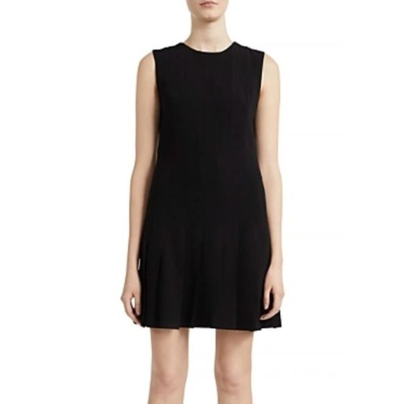 Theory Admiral Crepe Pintuck Dress - Picture 2 of 5